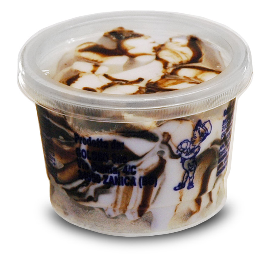 Coppette Panna Varieg. Cacao 16x85 Gr