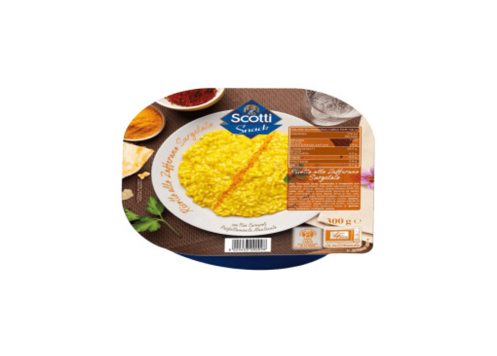 Risotto Zafferano Scotti 6x300g