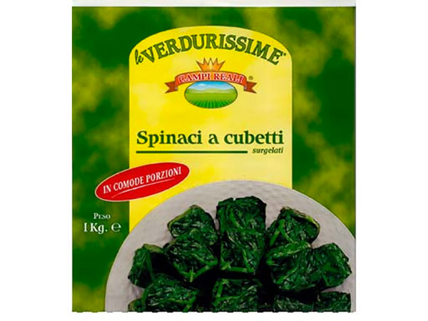 Spinaci Cubo Campi Reali 8x1000gr