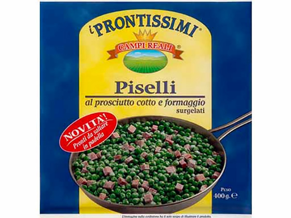Piselli Prosciutto E Formaggio Campi REA LI 8x400g