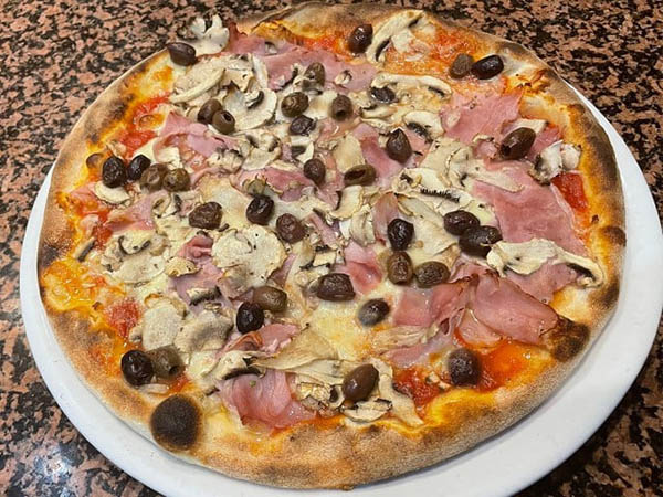 Pizza Prosciutto Funghi E Olive 2^scelta 5x2pz