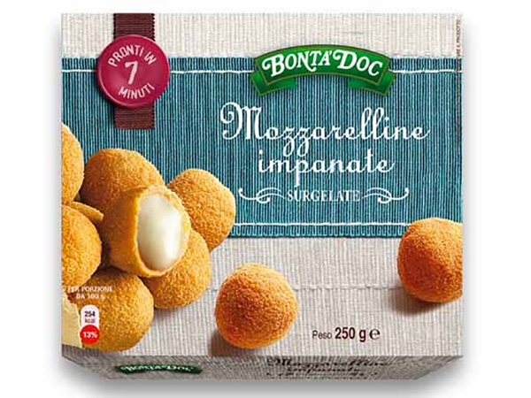 Mozzarelline Impanate Da Forno SIA MPK 1 0x250gr