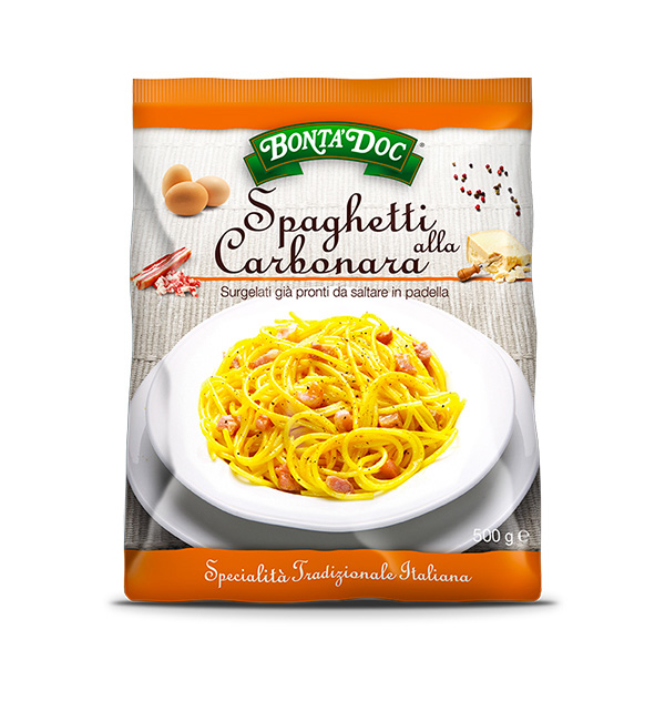 Spaghetti Carbonara Busta 8x500g