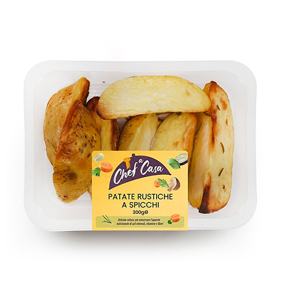 Patate Rustiche A Spicchi Eurochef 300 Gr
