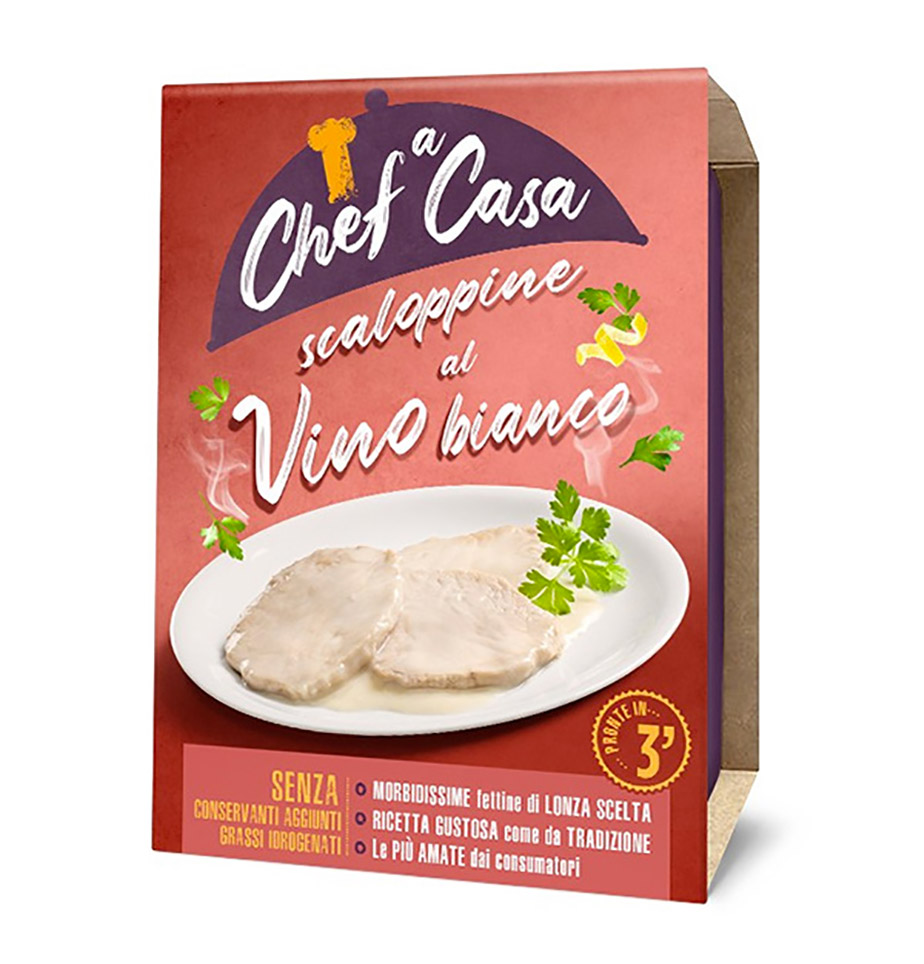 Scaloppine Al Vino Bianco Eurochef 1x220 G