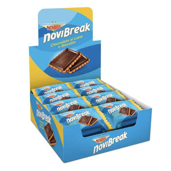 Espositore Novibreak Latte 45G 24pz