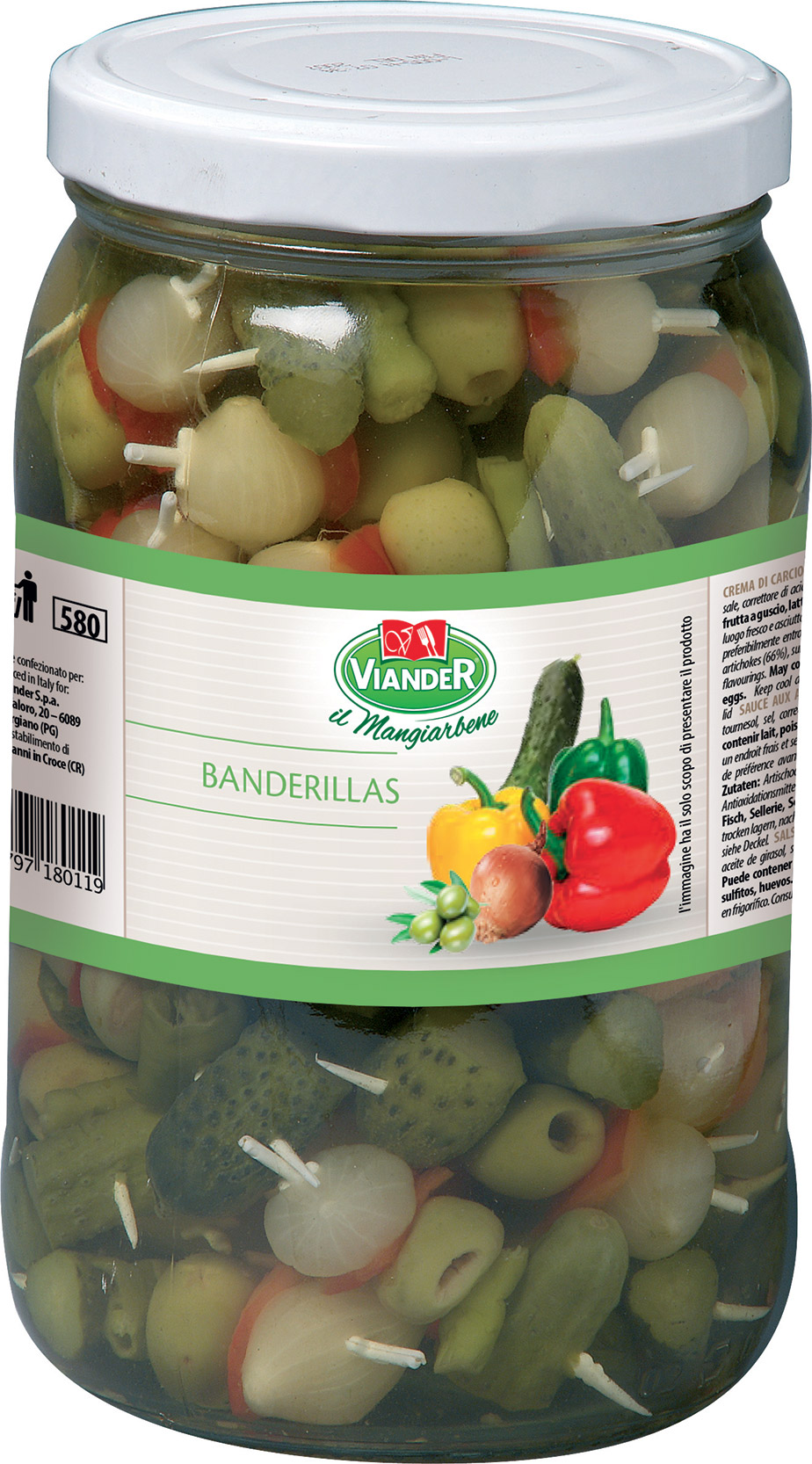 Banderillas - Spiedini Orto Vaso 1x2000 Gr