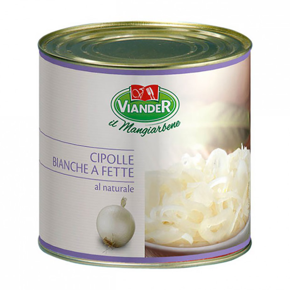 Cipolle Bianche Fette Nat. L. 3/1