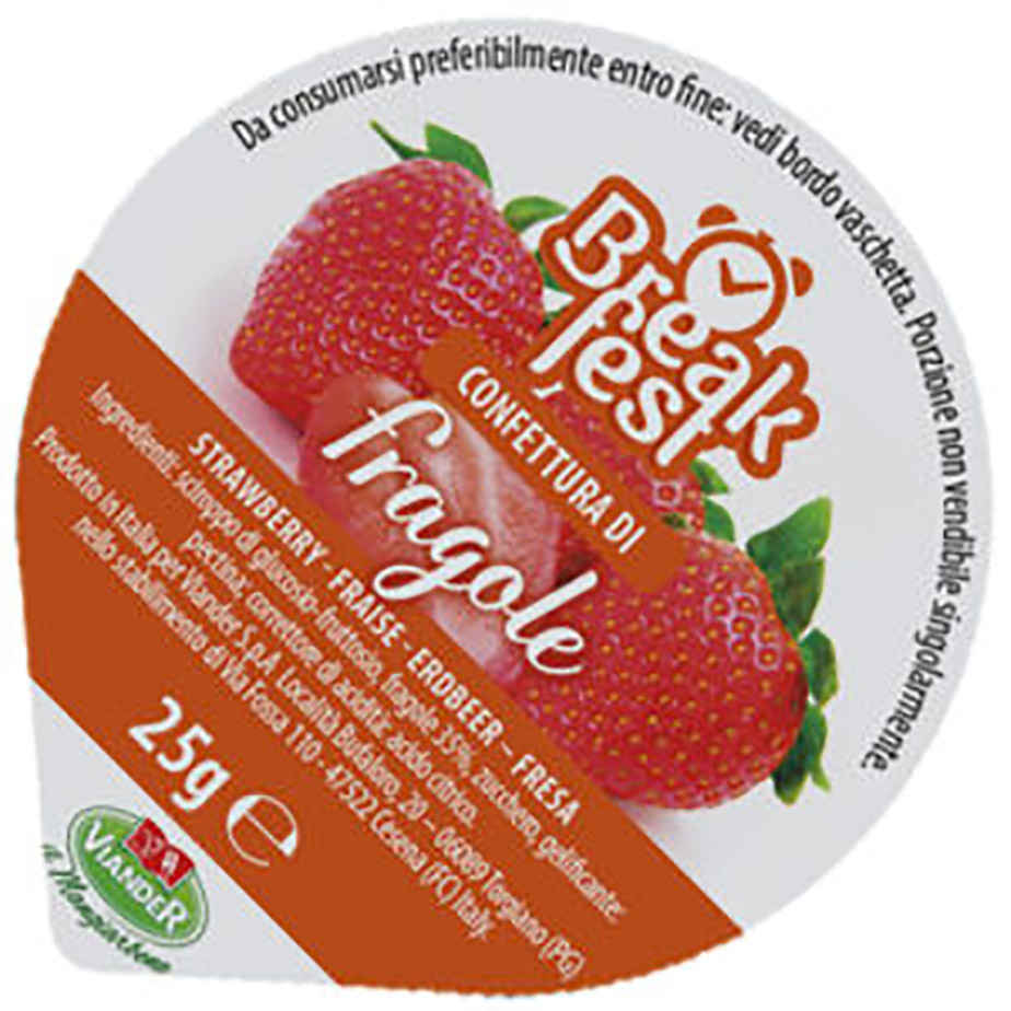 Confettura Monodose Fragola 150x25g