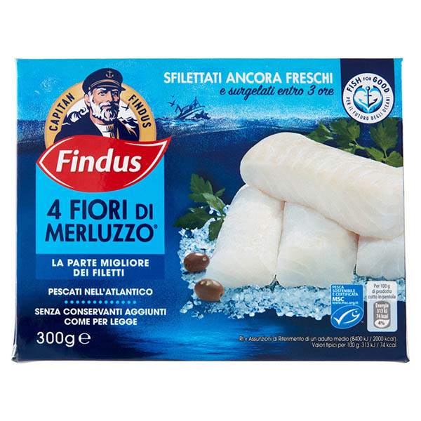 4 Fiori Di Merluzzo MSC 12x300g