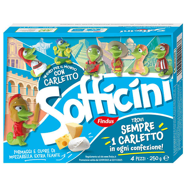 4 Sofficini Formaggio Mozzarella Minus 9x250g