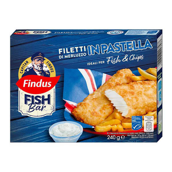 Filetti Platessa D'alaska Impanata 9x250 G
