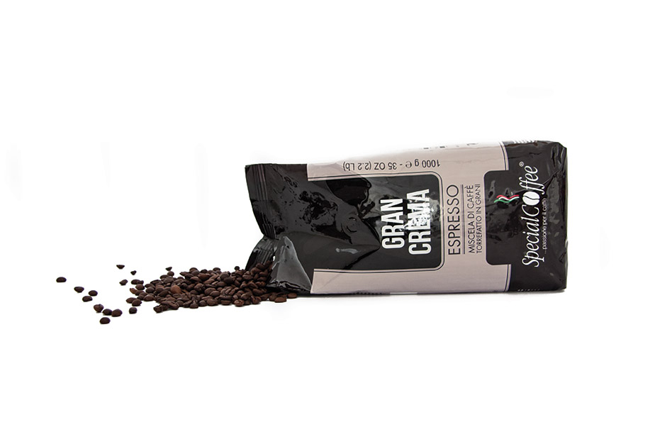 Caffe' Gran Crema Grani Kg.1