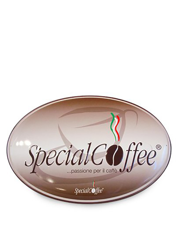Targa In Alluminio Retro' Special Coffee