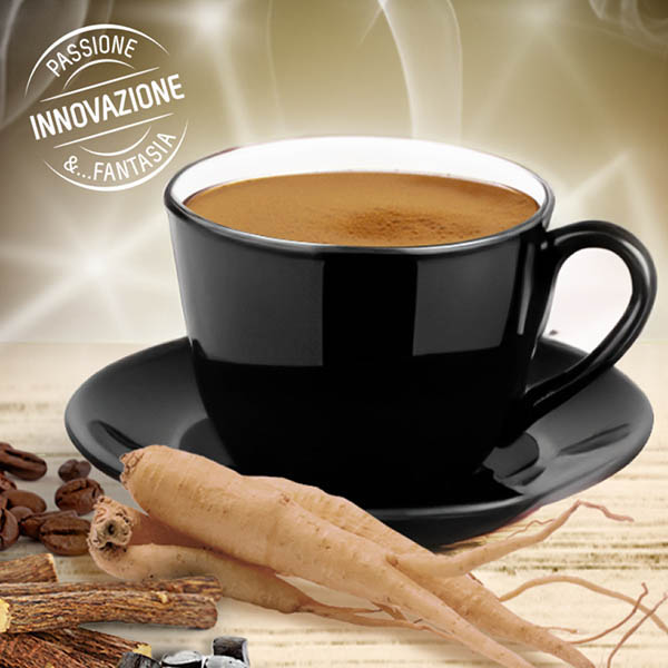 Caffe' Ginseng & Liquirizia BOX 240g (40 X6g) Senza Saccarosio