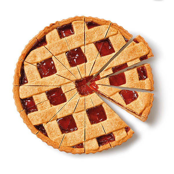 Crostata Di Albicocche Bonc. 16pz -1200g