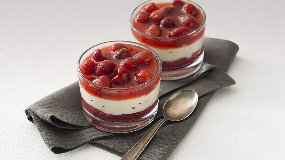 Coppa Mascarpone Fragole 12x110g Bindi