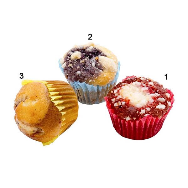 Mini Muffin 3 Varieta' 60x20g