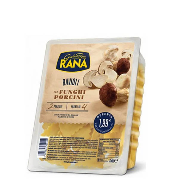 N. Trade 250 Gr.ravioli Funghi New