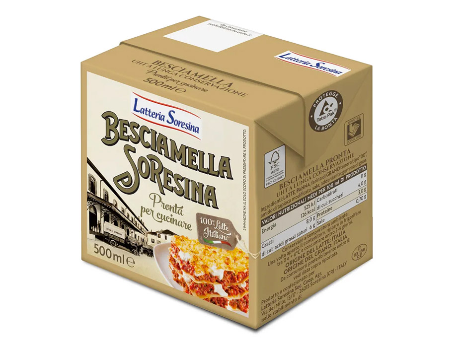 Besciamella UHT Brick 500 Ml