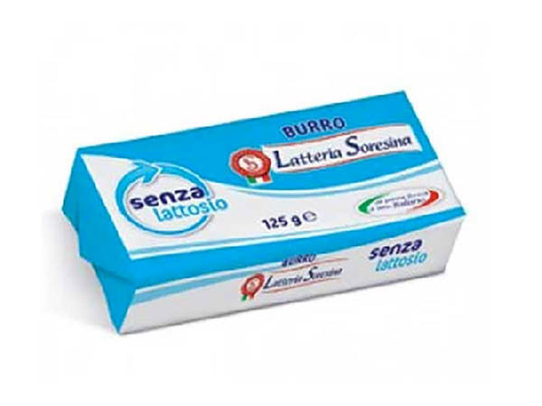 40 Pezzi Burro Soresina S/lattosio Gr125