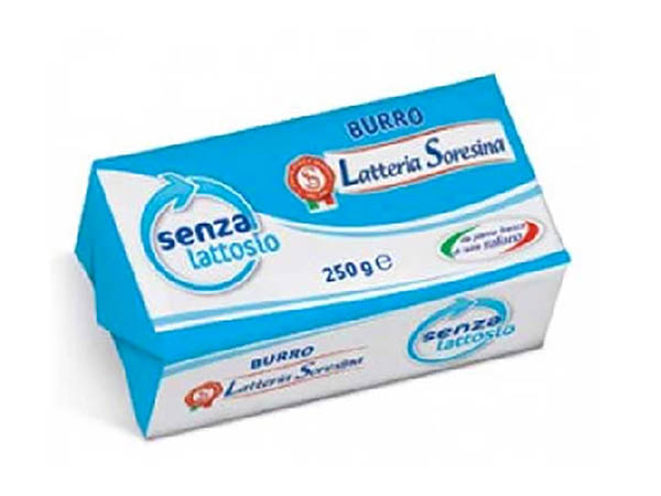 20 Pezzi Burro Soresina S/lattosio Gr250