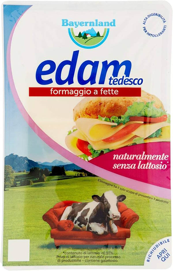Edamer Fette S/lattosio 100 Gr