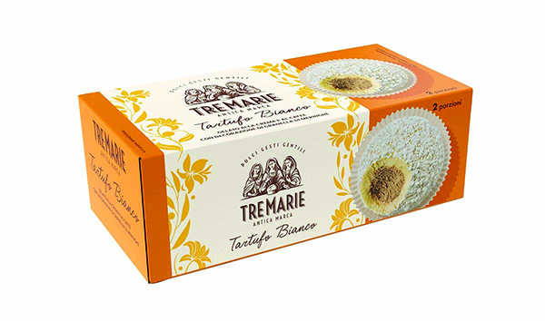 2 Tartufo Panna Tre Marie 8x180g