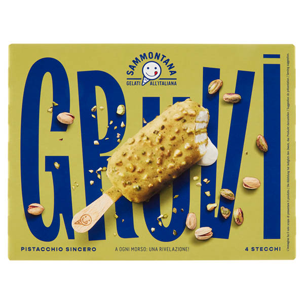 4 Stecco Gruvi Pistacchio 8x240g