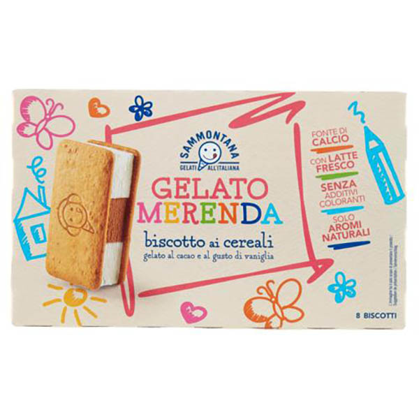 8 Gelato Biscotto Merenda 9x360g