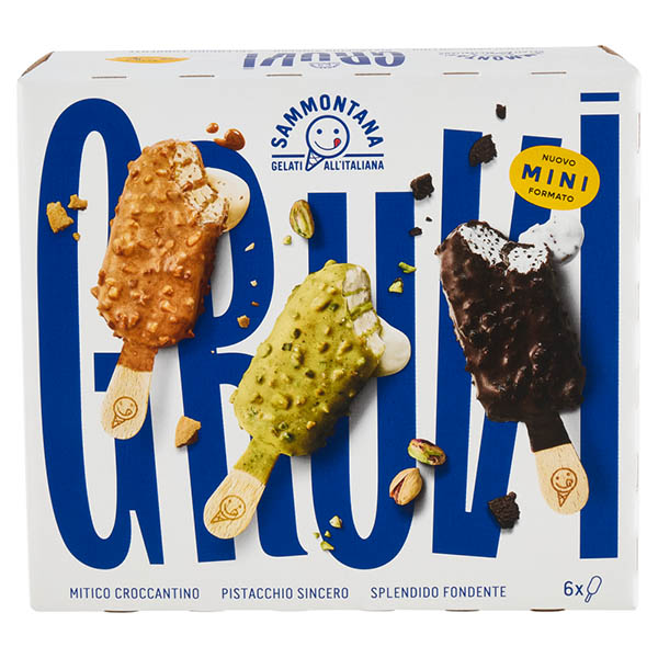 4 Stecco Gruvi Mini Pistacchio Croccantino Fondente 6x225g