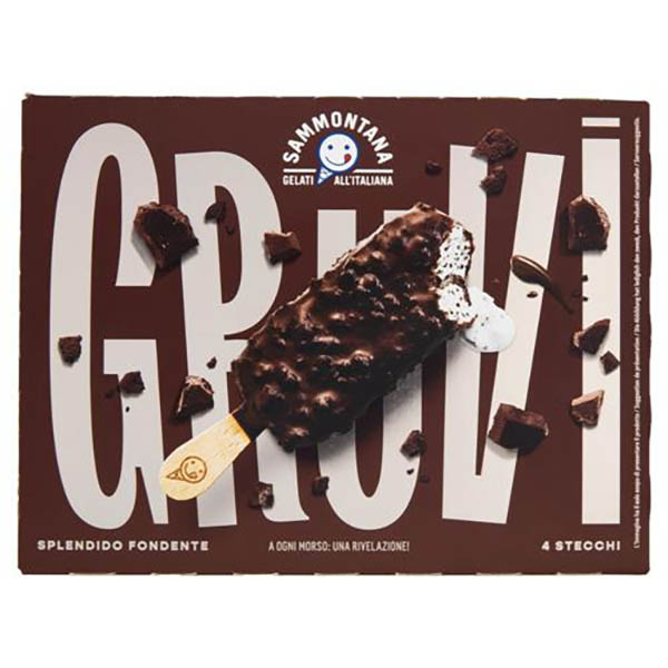 4 Stecco Gruvi Fondente 8x240g