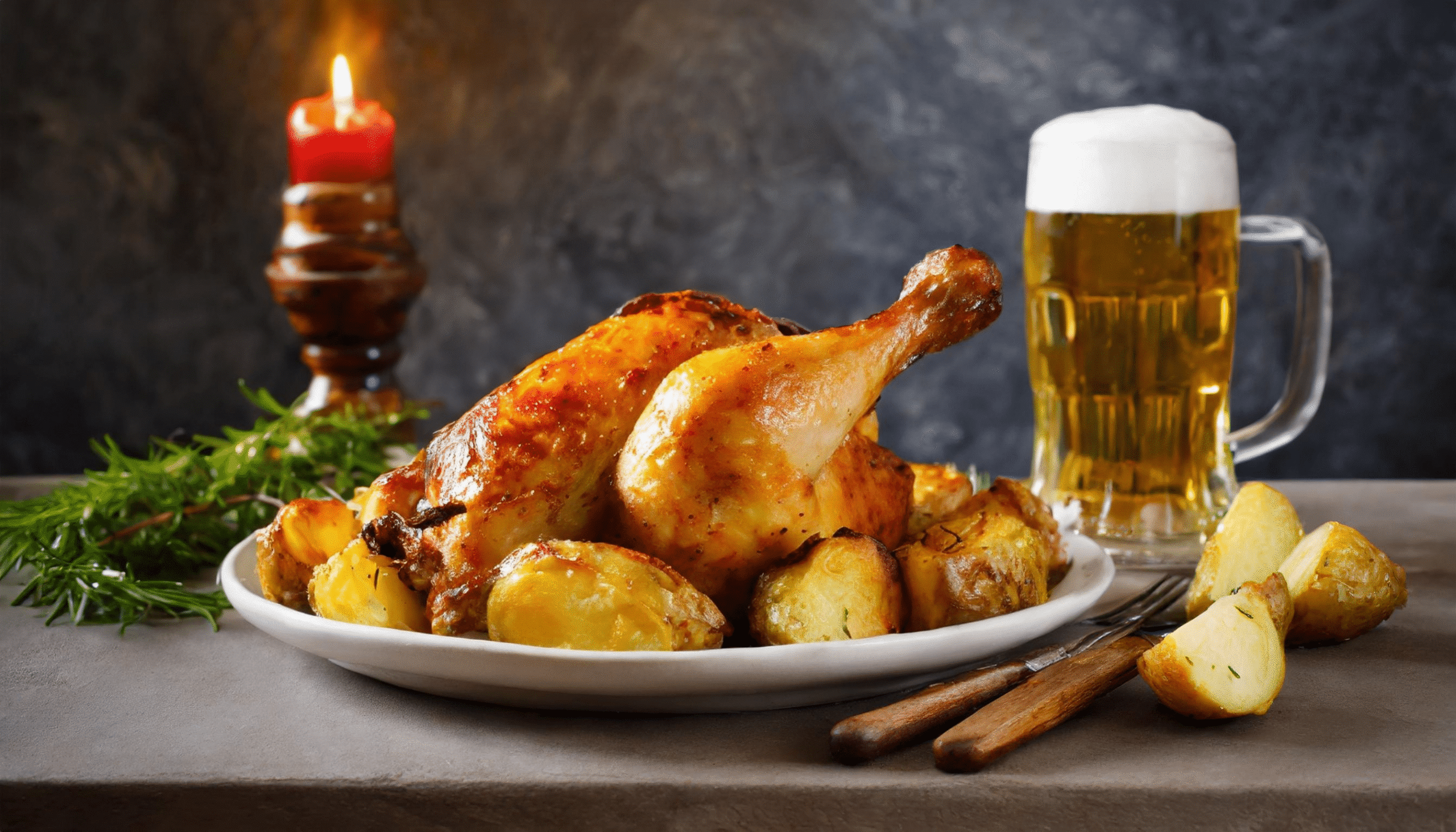 Pollo Tagliato A Meta' Alla Birra Cotto A Bassa Temperatura 1x450g