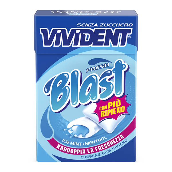 Vivident Fresh Blast Astuccio 20 Pz