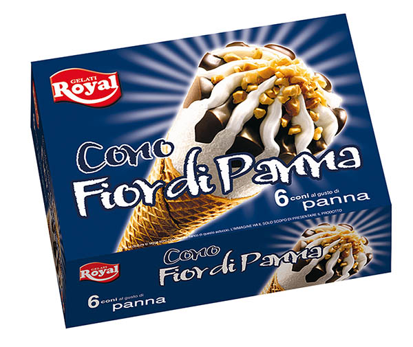 6 Cono Fior Di Panna 6x420gr