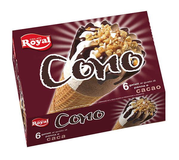 6 Cono Panna&cacao 6x421gr