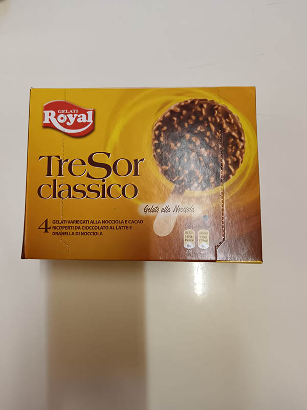 4 Tresor Nocciola (tipo Rocher) 12x200gr