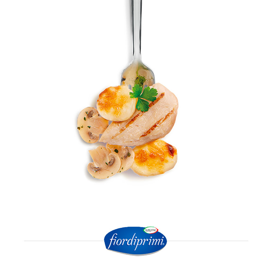 Filetto Di Pollo Con Funghi E Patate 4x300g
