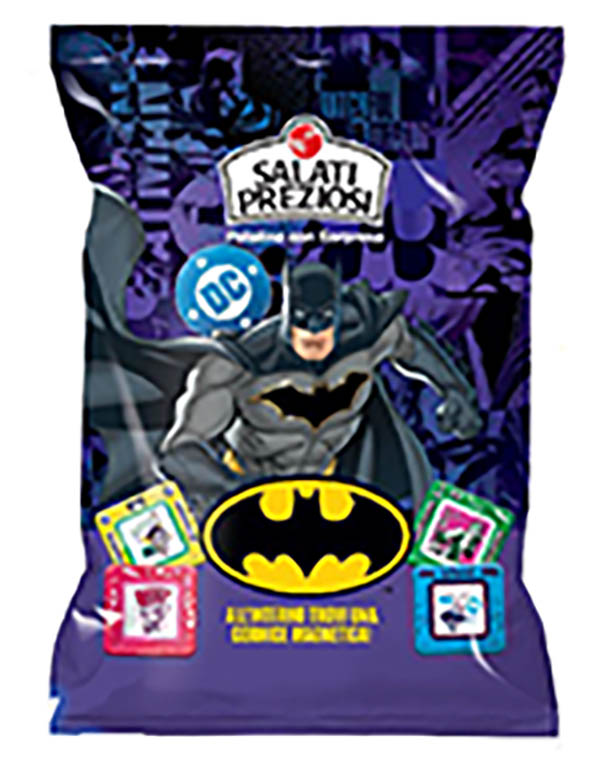 Patatine Batman Mini Cornici Magnetiche Sorpr. 24x25g