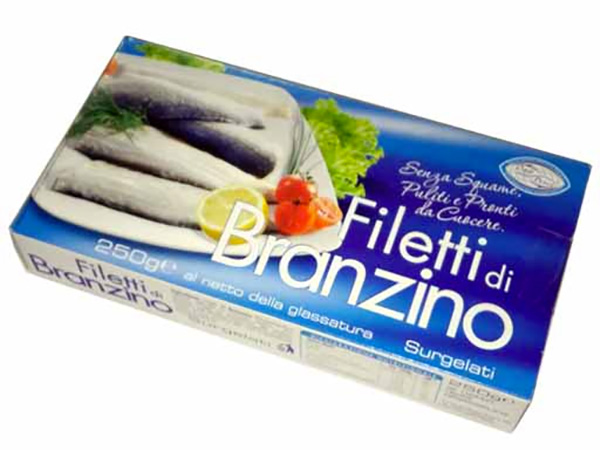 Filetti Di Branzino In Astuccio Oggi PES CE 1x250gr