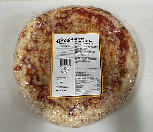 Pizza Margherita 1^scelta D30 2pz X 6CF 350g