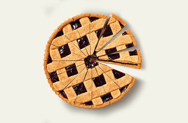 Crostata Fr.bosco Con Confettura Extra Pret. Tre Marie 1 Kg