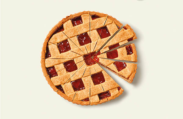 Crostata Albicocche Con Confettura Extra Pret. Tre Marie 1 Kg