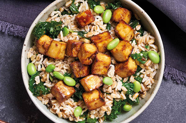 Insalata Di Farro Con Tofu, Edamame, PES To Di Basilico E Limone 1x1500g