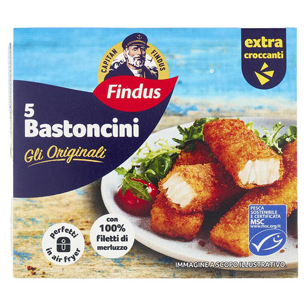 5 Bastoncini 12x125g