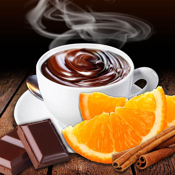 Cioccolata Mono. Arancia Cannella BOX 750g (25x30g)