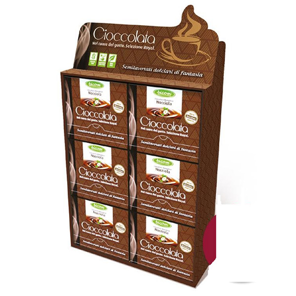 Espositore Cioccolata 6 Gusti 90x30g