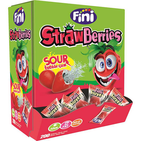 Chicle Fragola 5.5 Gr 200pz