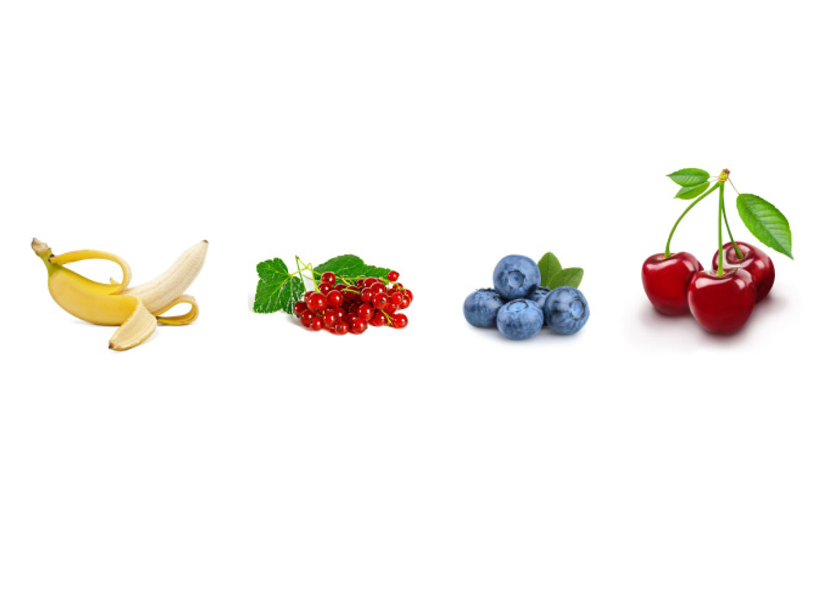 Smoothies Banana Ribes Mirtillo Ciliegia (5) 18pz X 150g