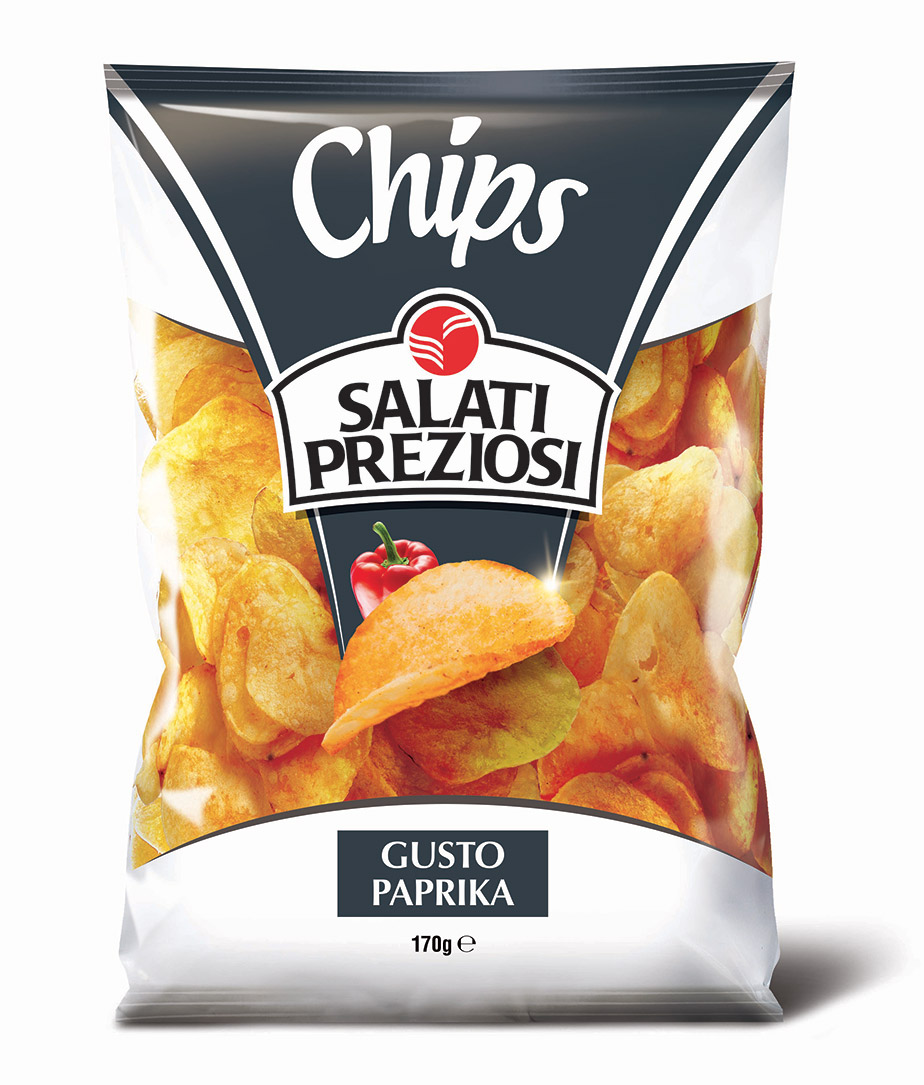 Patatina Gusto Ricco Paprika 20x170g